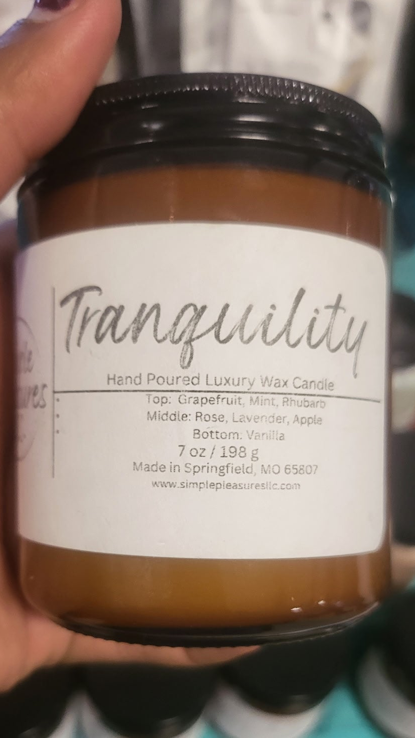 Tranquility Candle – Simple Pleasures LLC