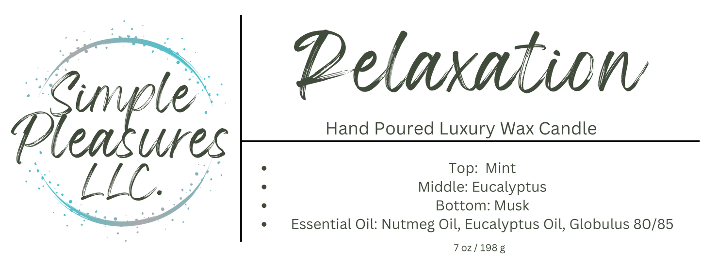 Relaxation Candle