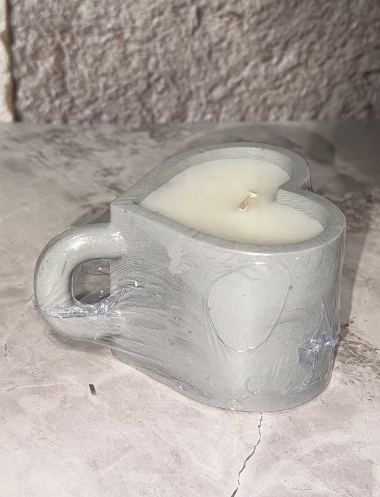 Heart Shaped Mug Candles