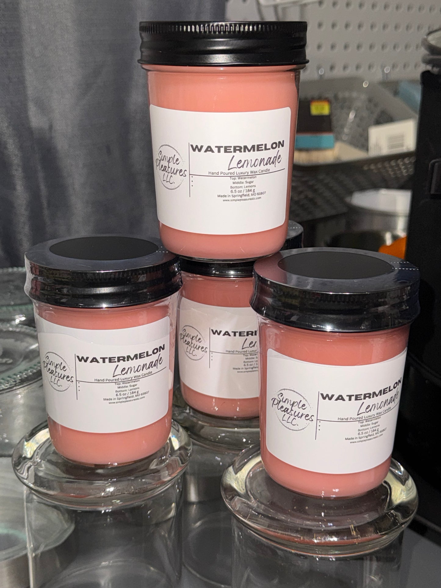 Watermelon Lemonade Candles