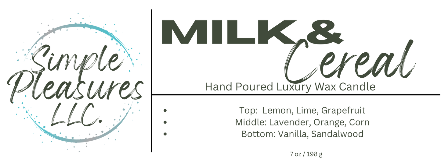 Milk & Cereal