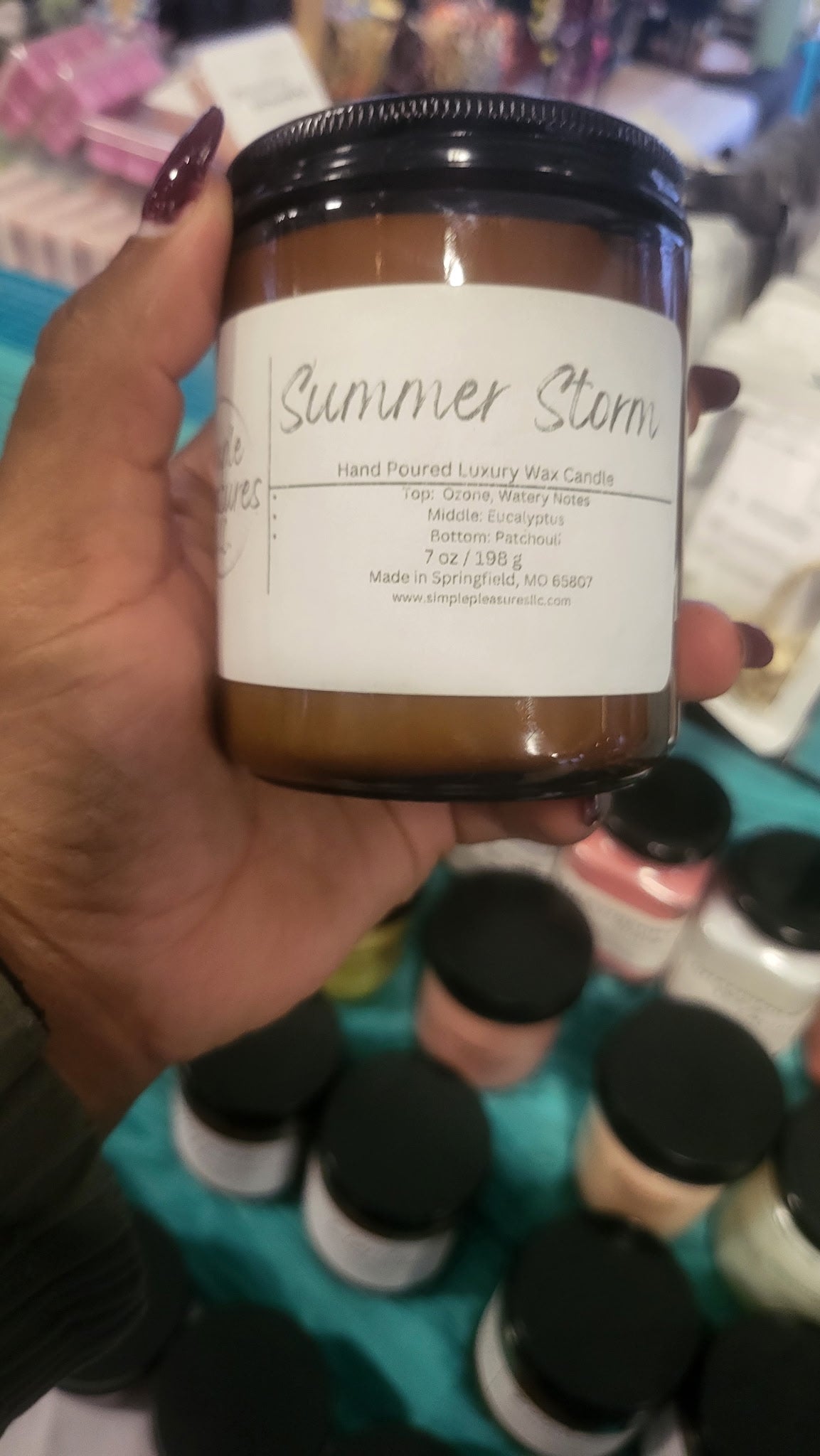 Summer Storm Candle