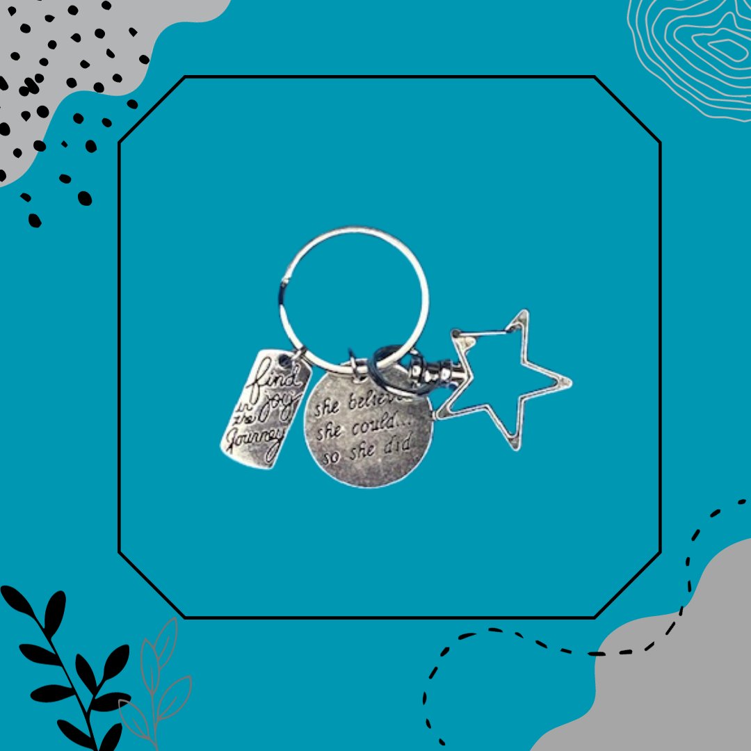 Star Keychain – Simple Pleasures LLC