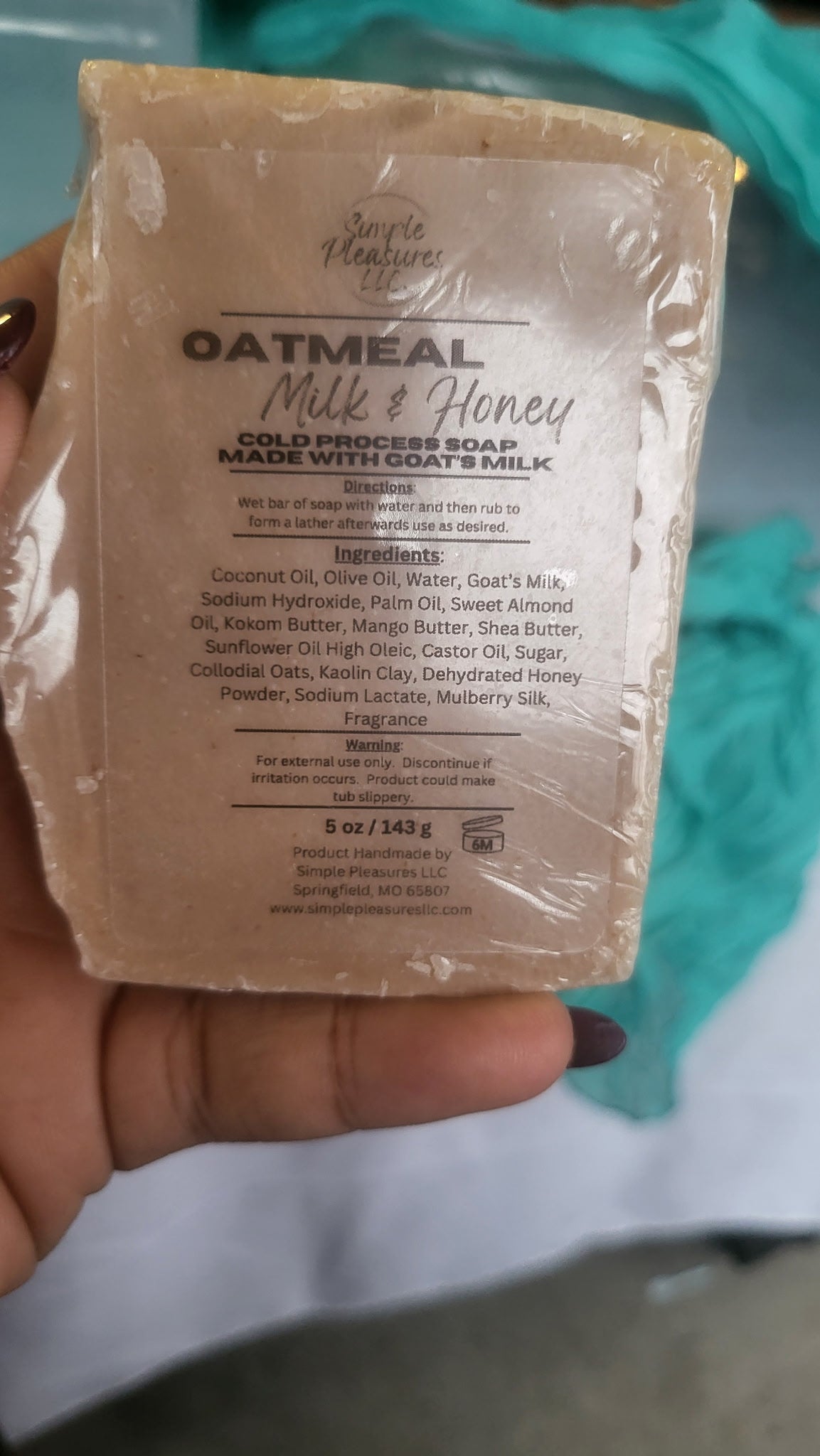Cold Process Soap