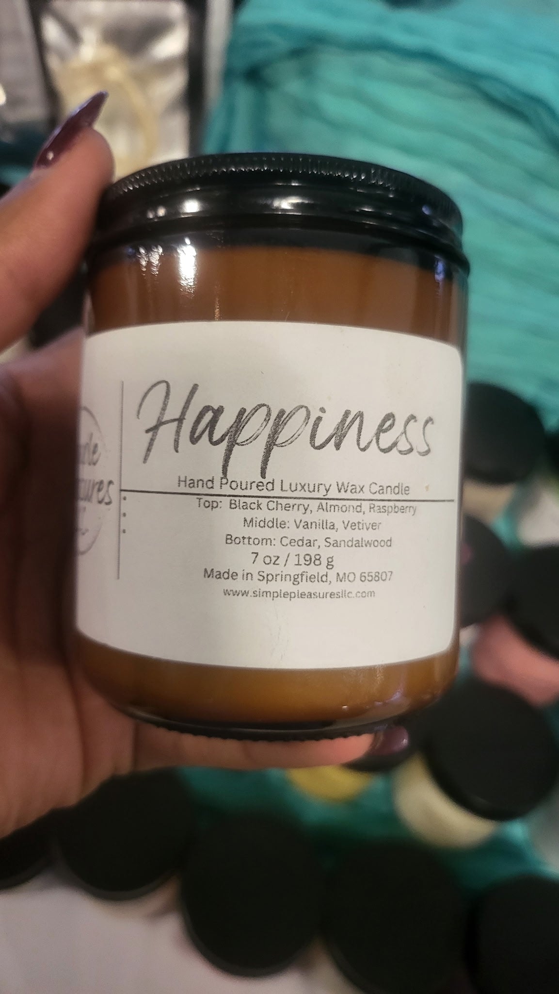 Happiness Candle