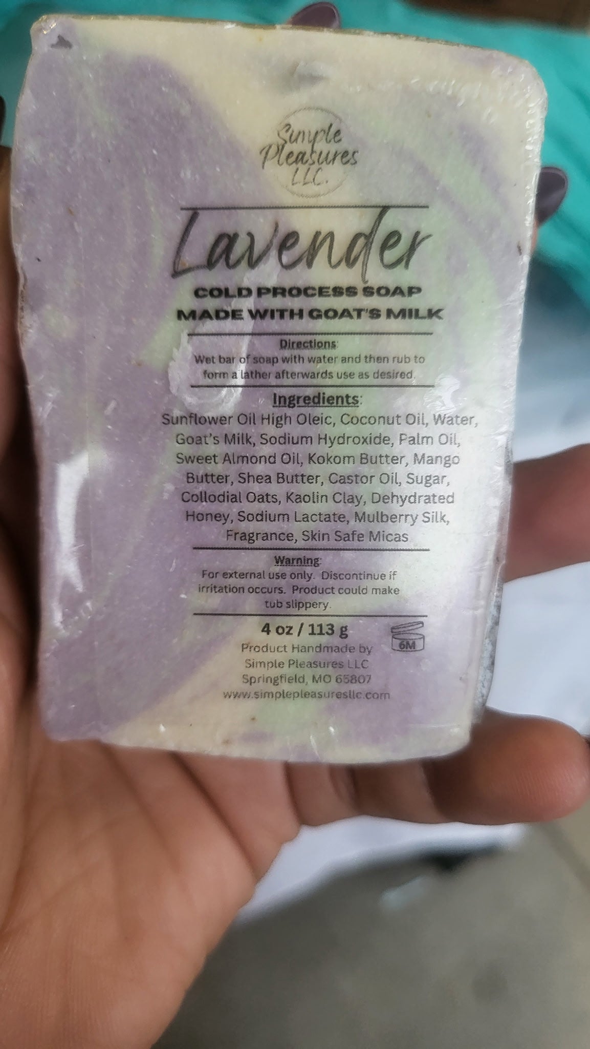 Cold Process Soap
