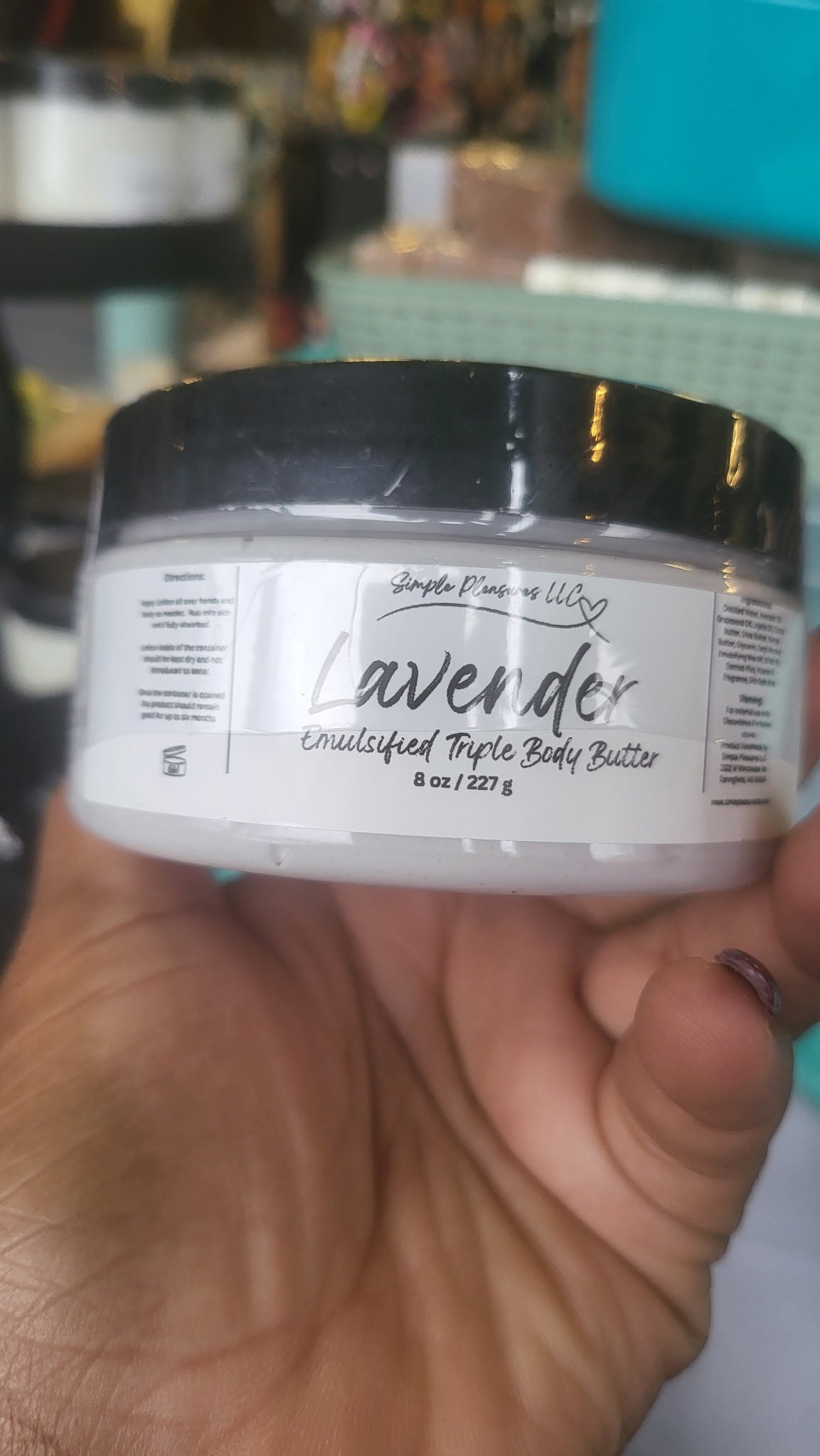 Emulsified Triple Body Butters