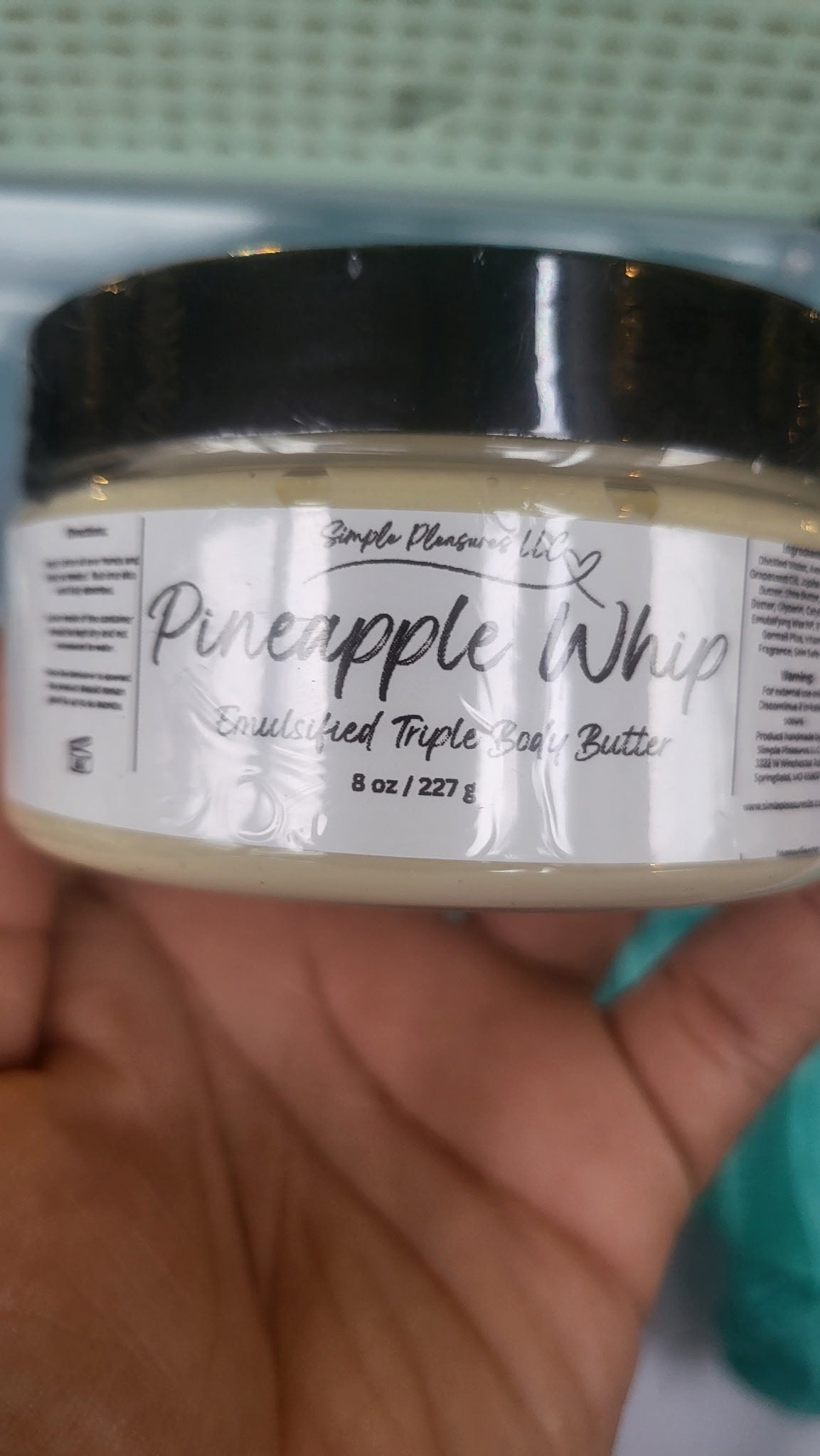Emulsified Triple Body Butters