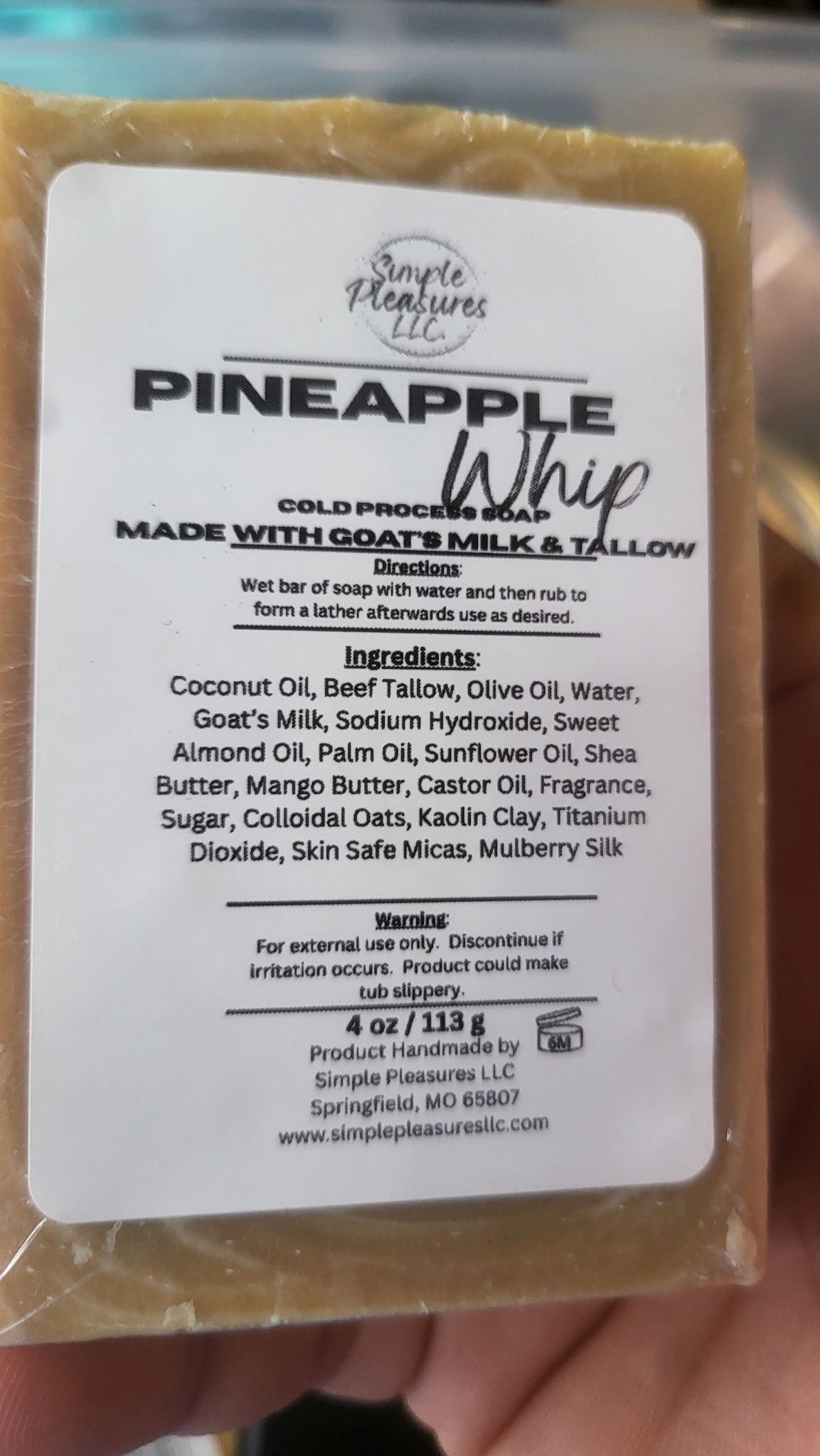 Cold Process Soap