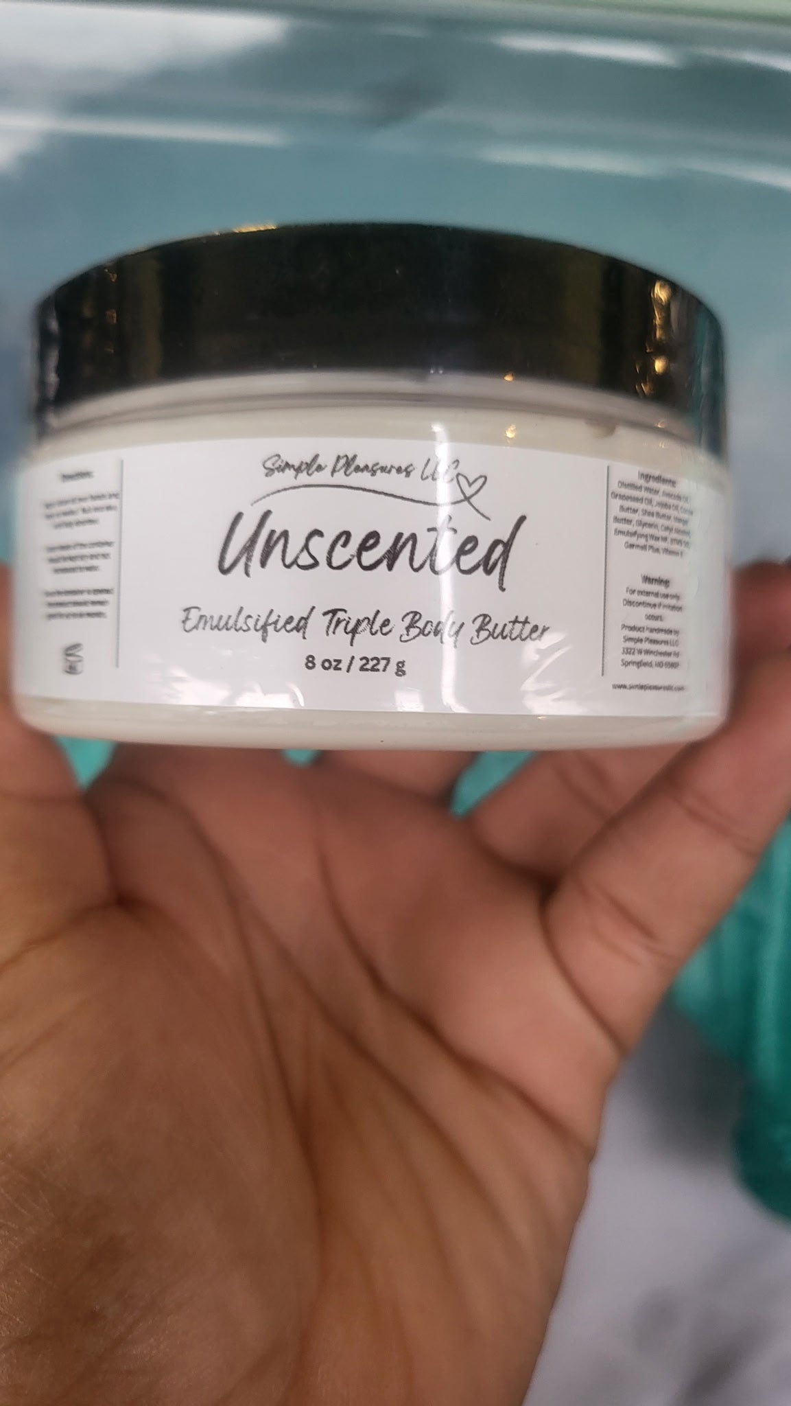 Emulsified Triple Body Butters