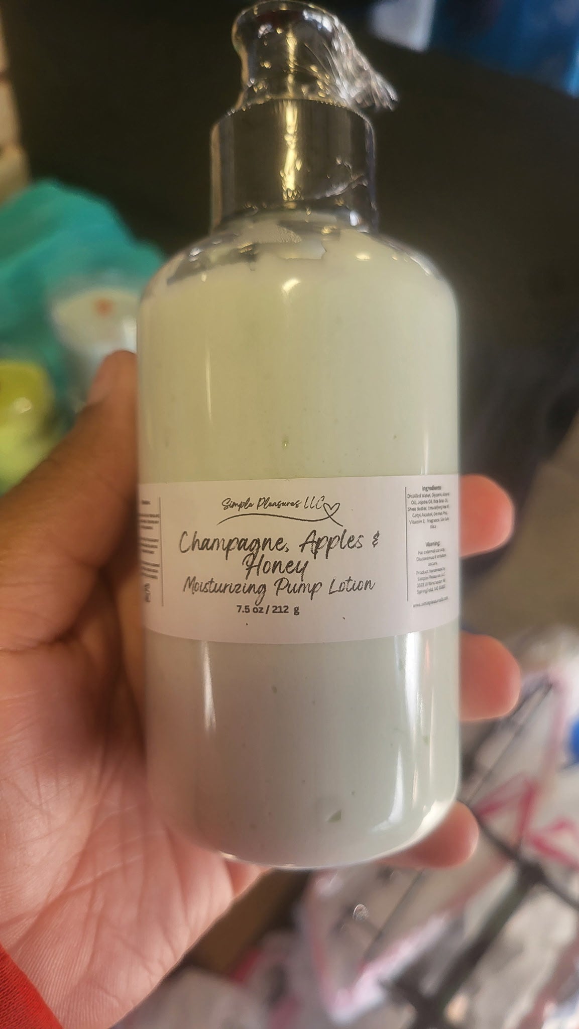 7.5 oz Pump Lotion