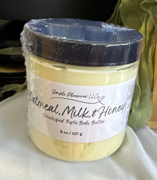 Emulsified Triple Body Butters