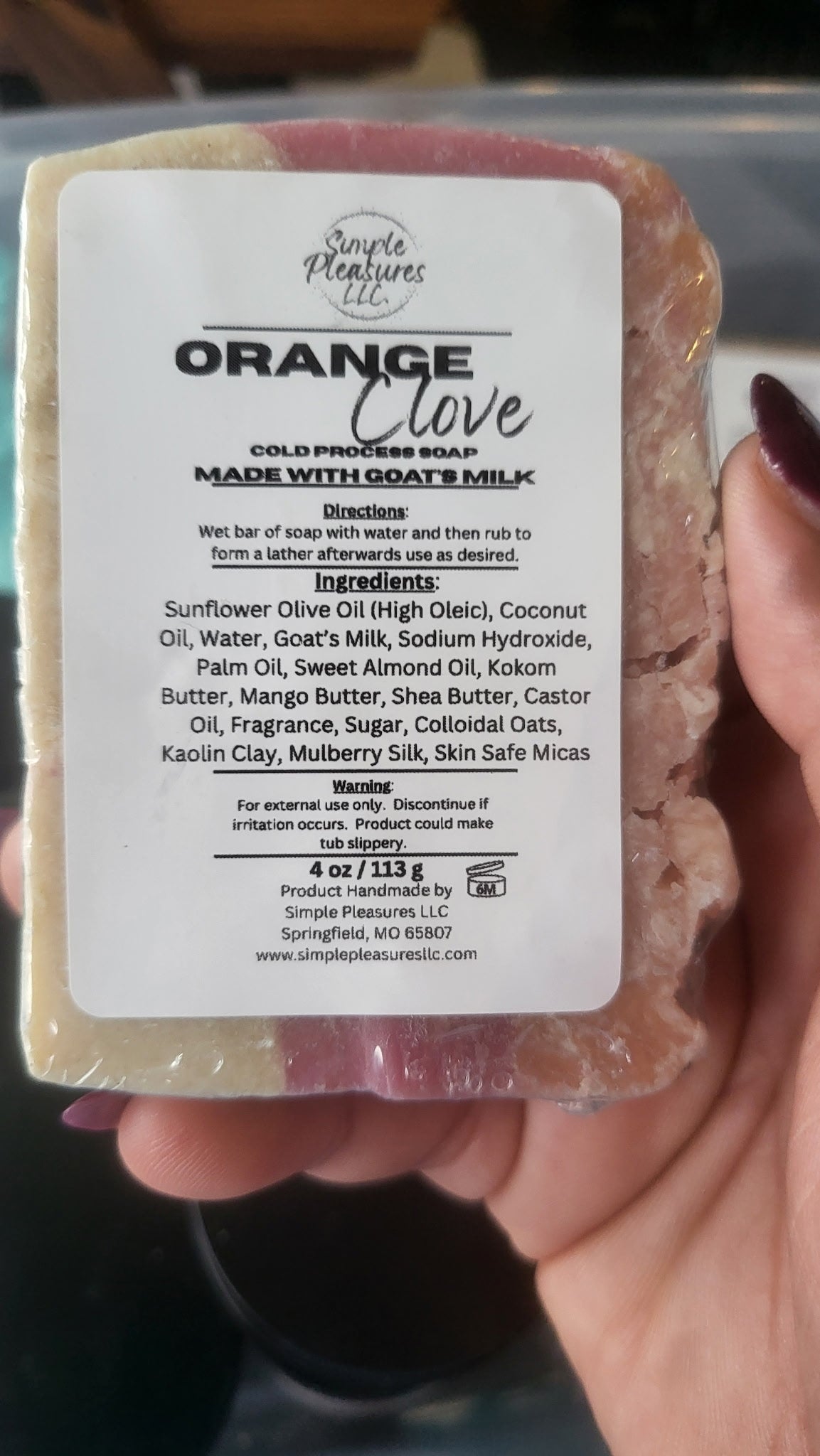 Cold Process Soap