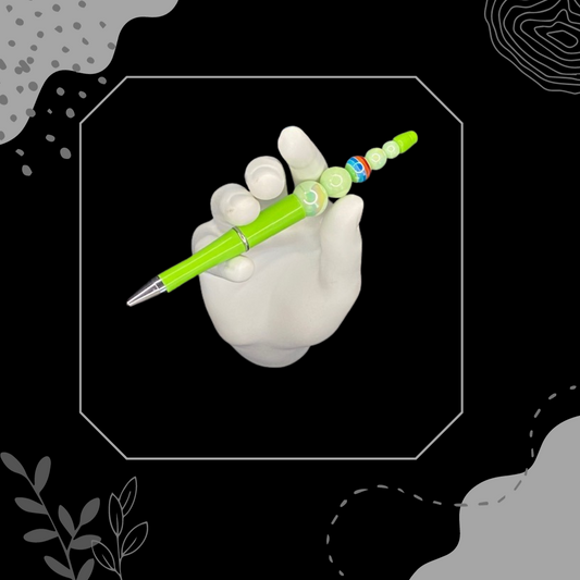 Shiny Lime Green Pen